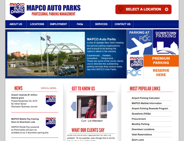 Mapco Corporate Site